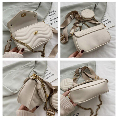 PU Leather Shoulder Bag Women Handbags Female Travel Crossbody Bag Ladies Bag