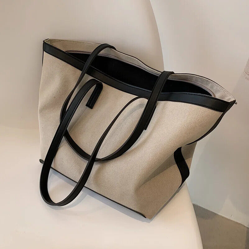 Canvas Tote Bag Handbag Shoulder Bag Women's Bag