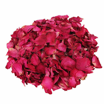 Dried Rose Petals Bath Tools Natural Flower Petal Spa Whitening Shower Baking