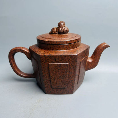 Vintage Chinese Yixing Purple Clay Teapot Zisha Ceremony Fashion Gift Teaware
