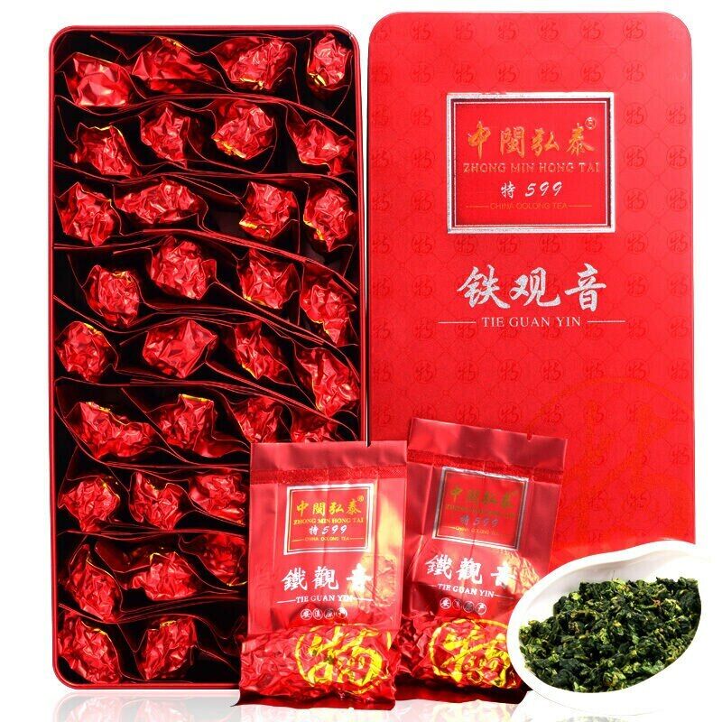 Strong Aroma Flavor 599 * Premium Anxi Tie Guan Yin Tea Tieguanyin Green Tea 250
