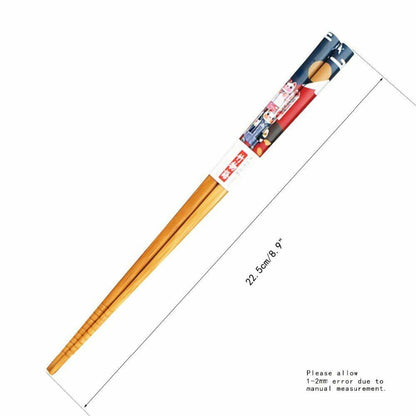 5 Pairs/Set Japanese Style Bamboo Wooden Sushi Chopsticks Tableware Eating Tools