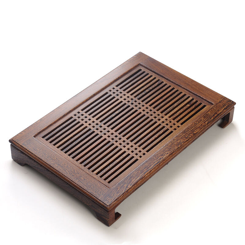 Boutique Tea Tray Wenge Wood Tea Table Chicken-wing Wood Tea Boat For Tea House
