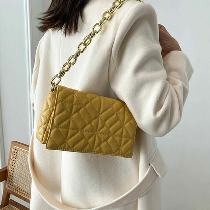 Women's Shoulder Bags Chain Quilted Shoulder Women Clutch Bags Ladies Hand Bag