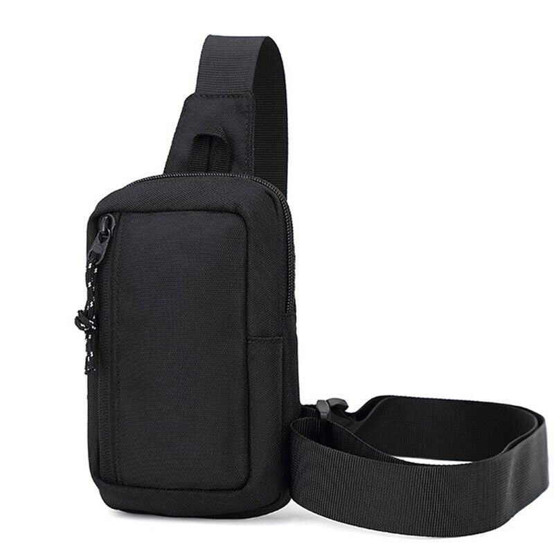 Men's Mini Chest Bag Outdoor Travel Sport Shoulder Sling Backpack Cross Body Bag