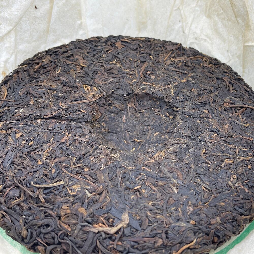 Pu'er tea, 2006, Mengsha, Yunnan Pu'er seven seed cake, Yunnan Pu'er seven seed cake, 357g, raw