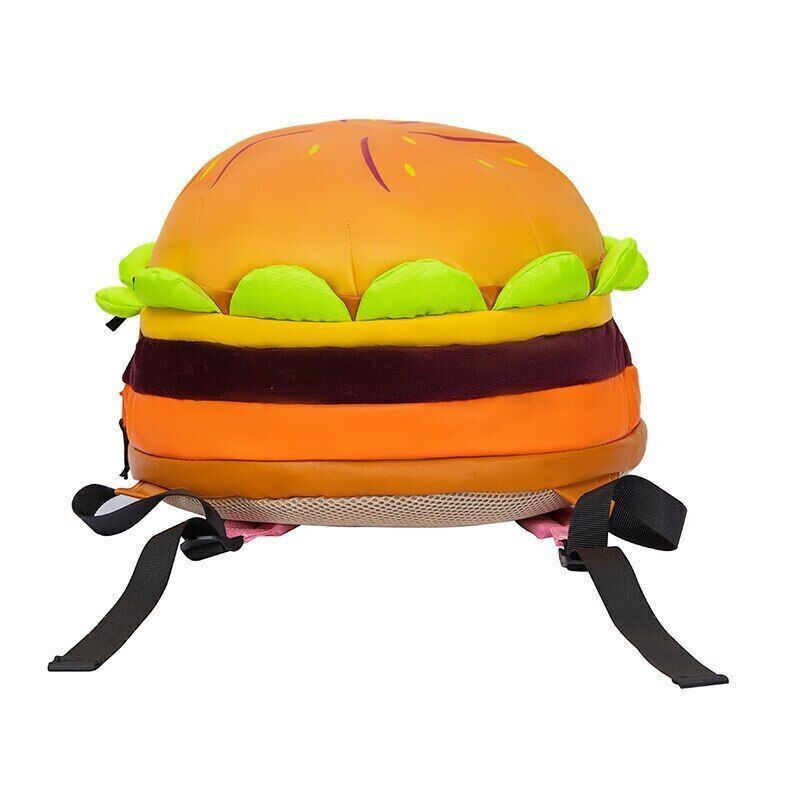 Hamburger Backpack Student Backpack Women Bag Book Bag School Students