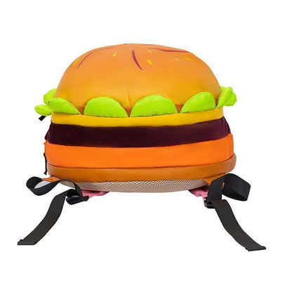 Hamburger Backpack Student Backpack Women Bag Book Bag School Students