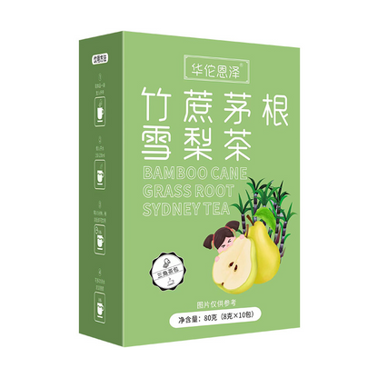 Bamboo Cane and Roots of Snow Pear Tea Triangle Bag No-boil Tea Bags 80g