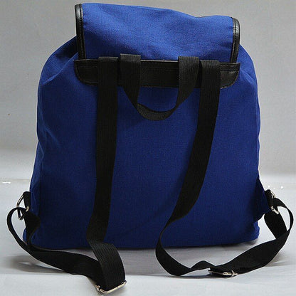Shoulder Bag Backpack Unisex Double Straps Rucksack Knapsack 32*31*21 CM Canvas