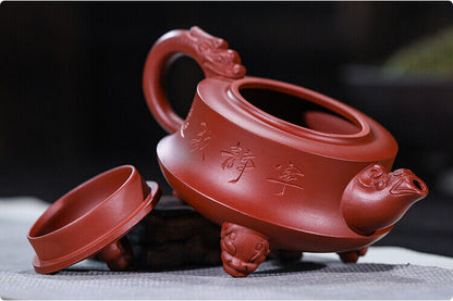 Chinese Yixing Zisha Clay Handmade Exquisite Teapot #862000.2