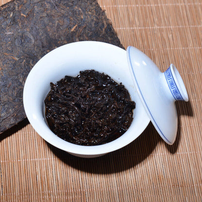 250g Yunnan Pu'er Cooked Tea Old Banzhang Brick Tea Menghai Cooked Tea Brick