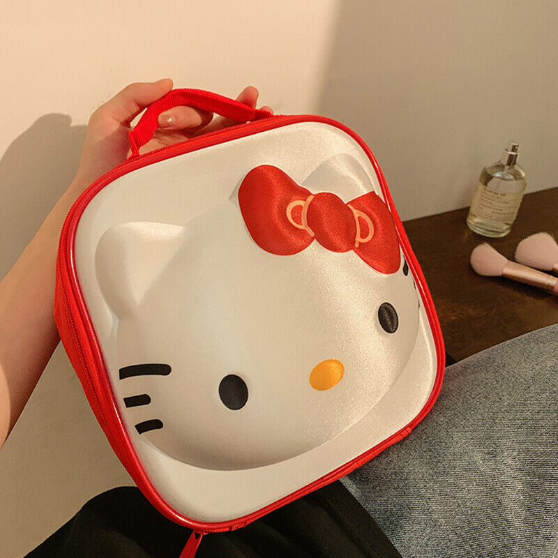 Cute Hello Kitty Makeup Bag Cosmetic Case Travel Organizer Handbag Storage Tote