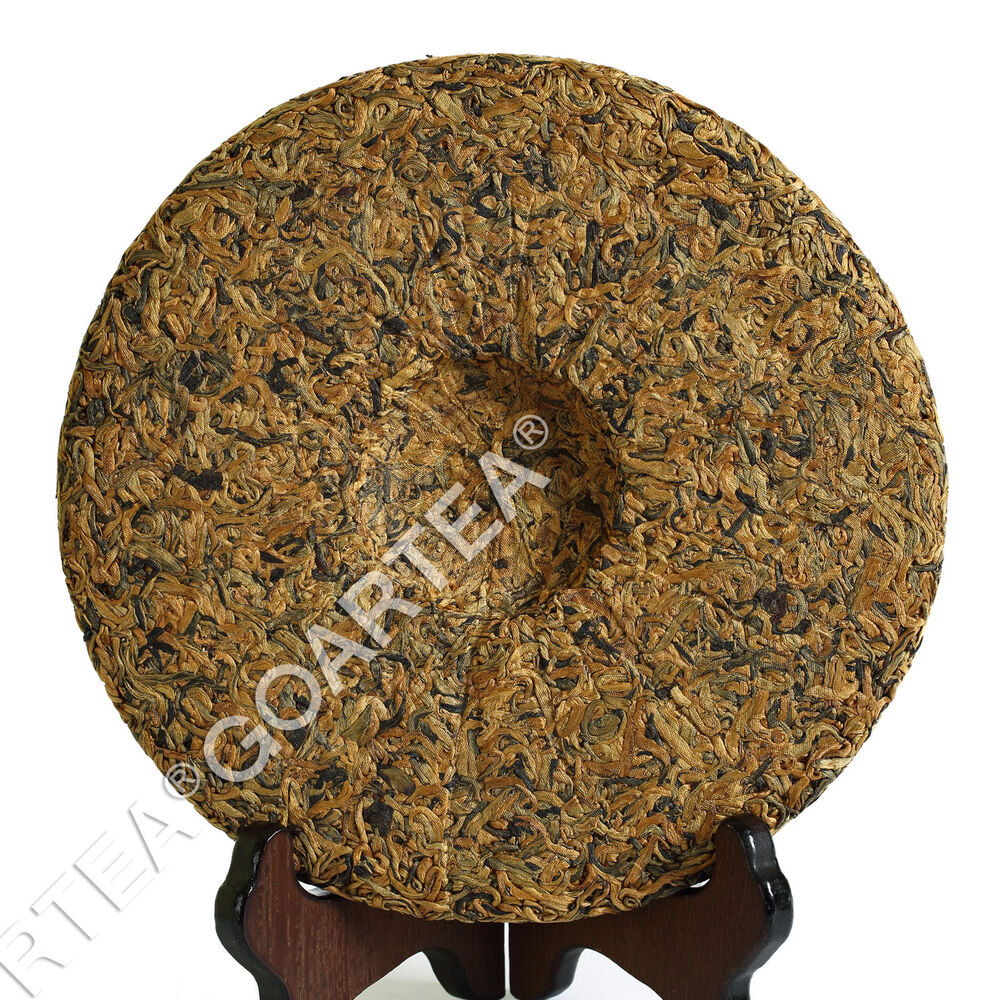 HELLOYOUNG 357g Nonpareil Supreme Golden Buds Dian Hong Yunnan Black Tea Cake