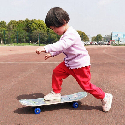 17inch Skateboard Maple Wood Double Rocker Deck Skate Board Wheel Longboard Deck