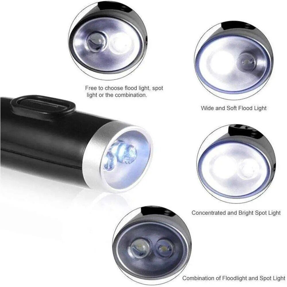 4 LED Light Led Book Flexible Portable Neck With Reading Adjustable Brightness