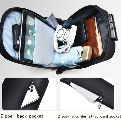 Men Multifunction Shoulder Bag Travel Pack Crossbody Chest Bag Pack Women