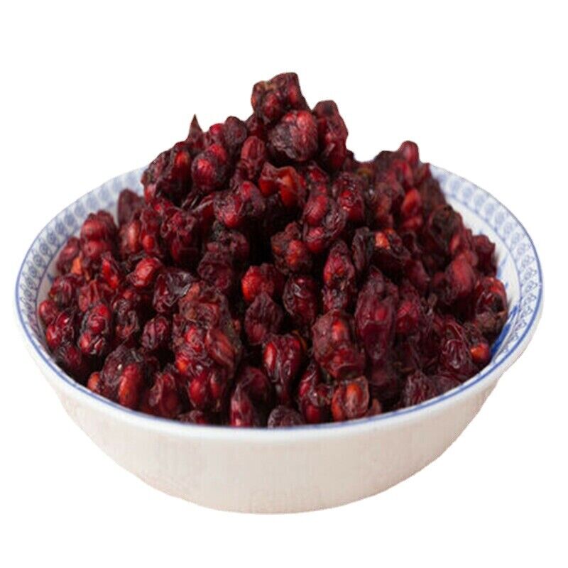 100g Wild Dried Schisandra Chinensis Organic Five Flavor Berry Nature Green Food