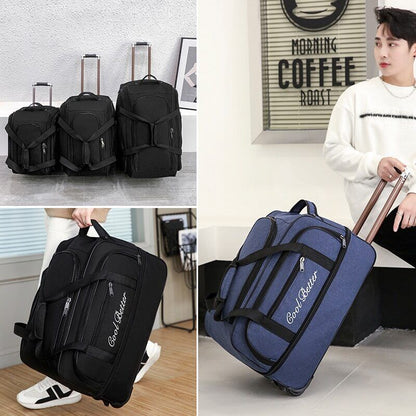Travel Trolley BagTravel Bag Men Luggage Backpack Outdoors Trip