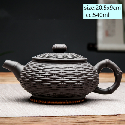 Kettle Handmade Tea Set Chinese Yixing Tea Pot Purple Clay Xishi Filter Teapot