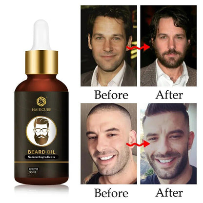 Beard Growth Essential Oil Natural Effective Thicken More Beard Nourishing