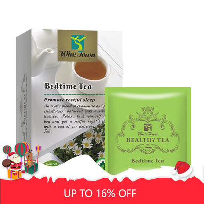 Bedtime Tea Healthy Herbs Organic Natural Herbal Sleep Well Bedtime Tea 2.5g*20