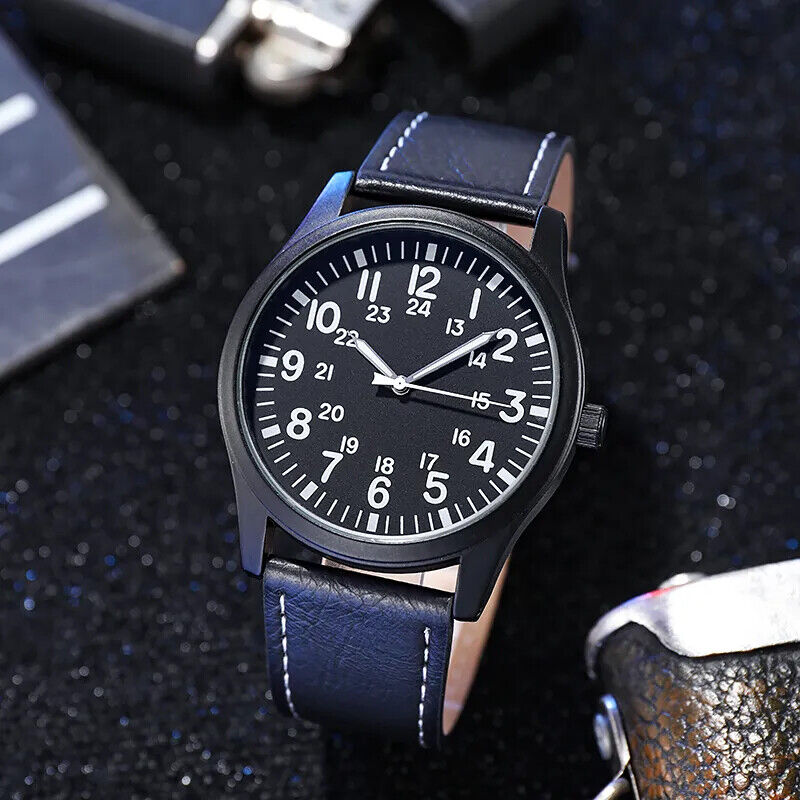 Wrest Watch 42mm Pilot Collection Easy Reading Japanese Movement Display Watch