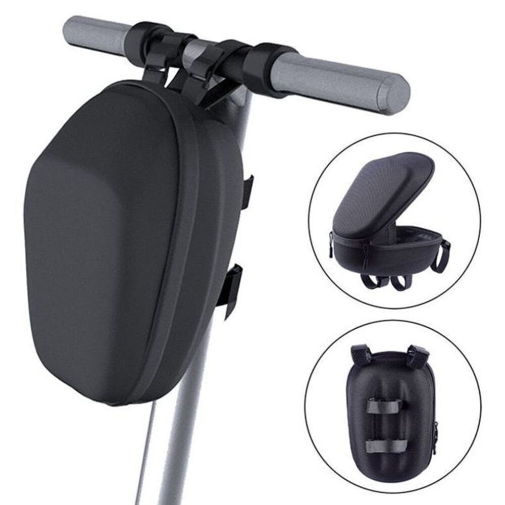 Front Handlebar Electric Scooter Head Hanging Storage Bag Hard Shell Waterproof