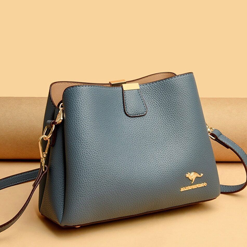 Women's Handbag Purses 3 Layers Ladies Shoulder Messenger Bags Femme
