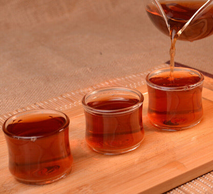 YunNan MengHai Puer Ripe Tea Loose Tea Cooked Puerh Mellow pu'er tea pu'erh tea
