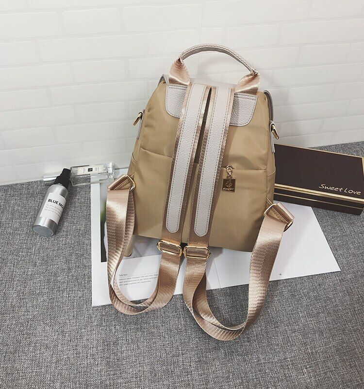 Backpack Shoulder Bag Women PU Leather Travel Bags College School Bag