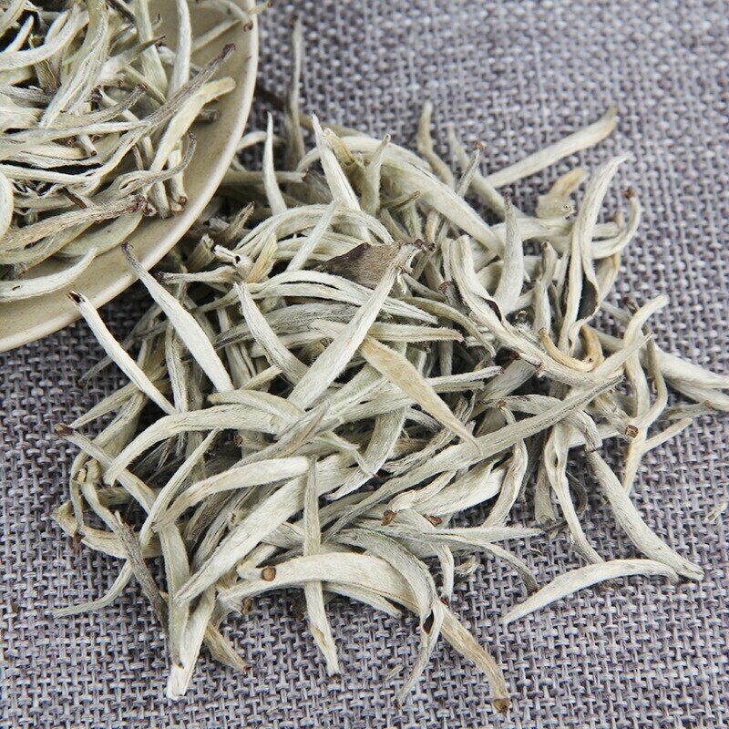 Spring Silver Needle White Tea Premium Bai Hao Yin Zhen Chinese Kungfu Tea