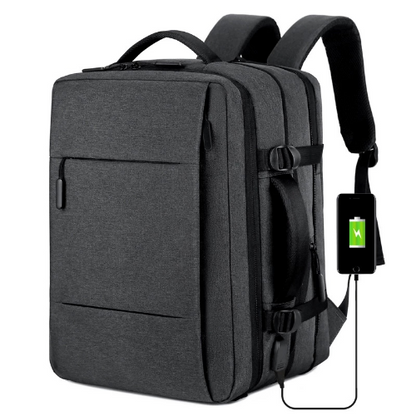 Men Backpack Charging Male Laptop Bagpack Business Travel Luggage Bag