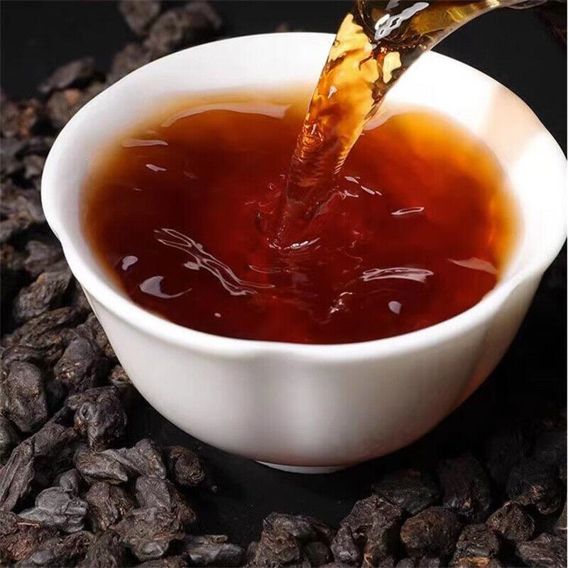 Tea Fossil 500g Glutinous Rice Fragrance Pu'er Ripe Tea