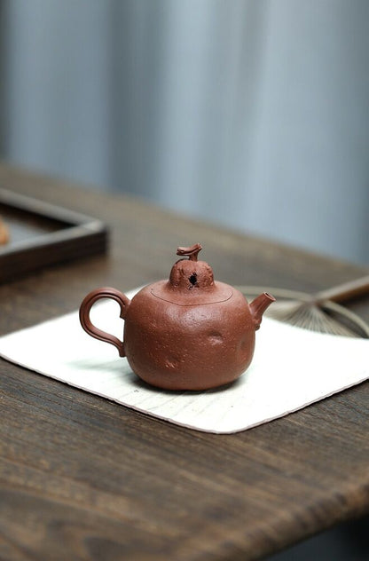 200cc China Yixing handmade purple sand teapot Golden Jiangbao clay Zhouzhu Gongfu tea-