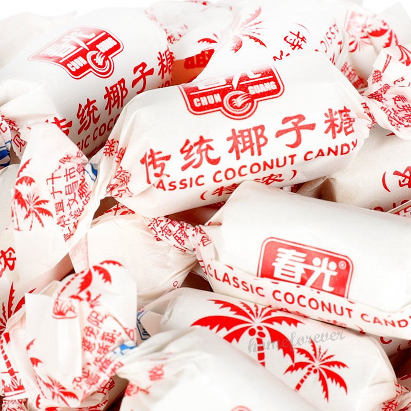 春光特浓传统椰子糖 250g*3袋 Chunguang Classic Coconut Candy New