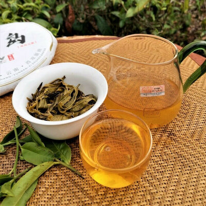 357g High Quality Pu'er Tea Cake Icelandic Ancient Tree Bingdao Pu-erh Tea