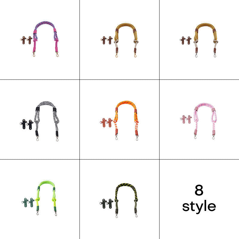 Mini Bag Modified Nylon Strap Rope Free Punching 78cm Shoulder Strap Replacement
