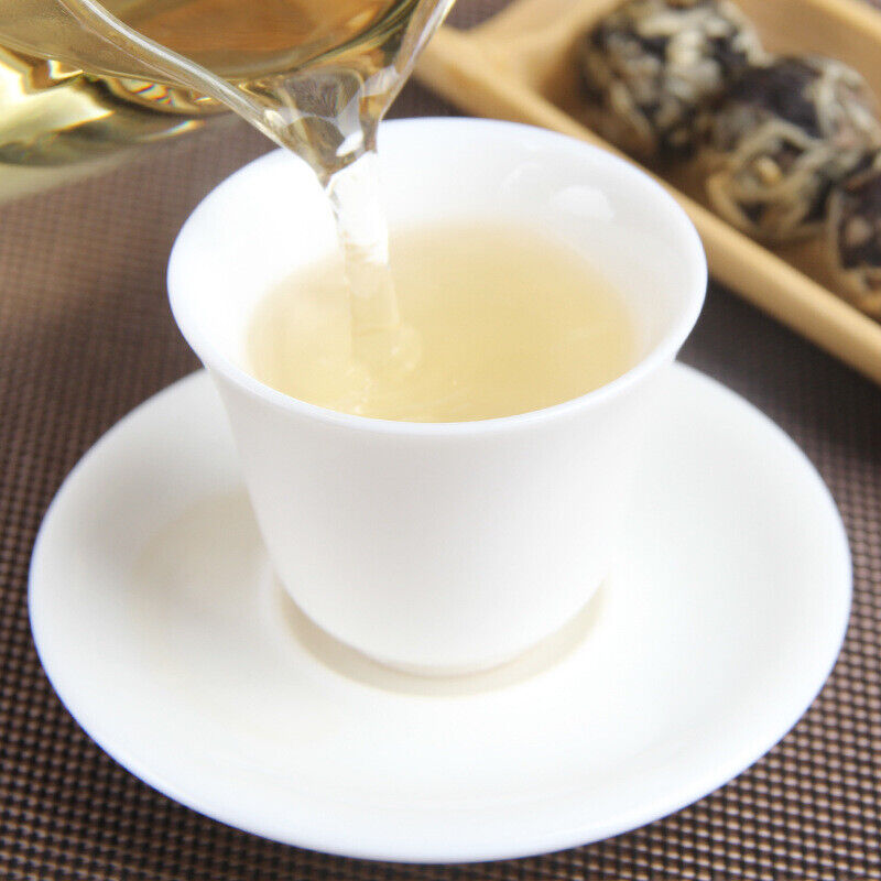 Yunnan Moonlight White Ball Nectar Fragrance Raw Puer Tea Yue Guan Bai Long Zhu