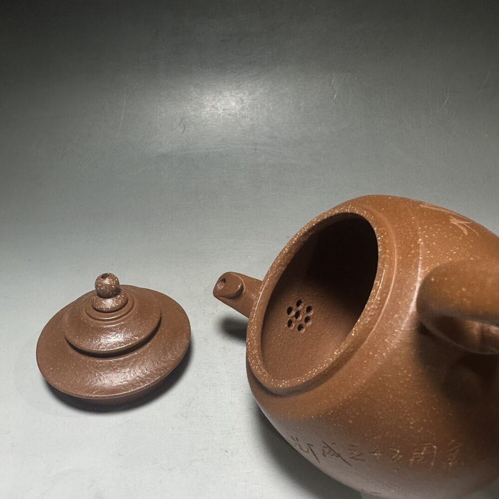 vintage chinese yixing purple clay teapot zisha ceremony teaware collection rare