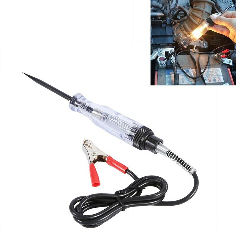 Test Pen Vehicle Transparent Circuit Digital Voltage Tester Car Diagnostic Tools