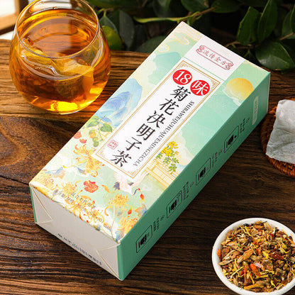 150g Chrysanthemum cassia seed tea Honeysuckle burdock wolfberry health tea bags