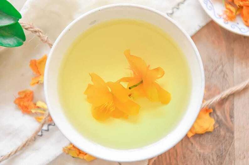 Chinese Globeflower Flower Flos Trollii Trollflower Pure Natural Healthy Tea