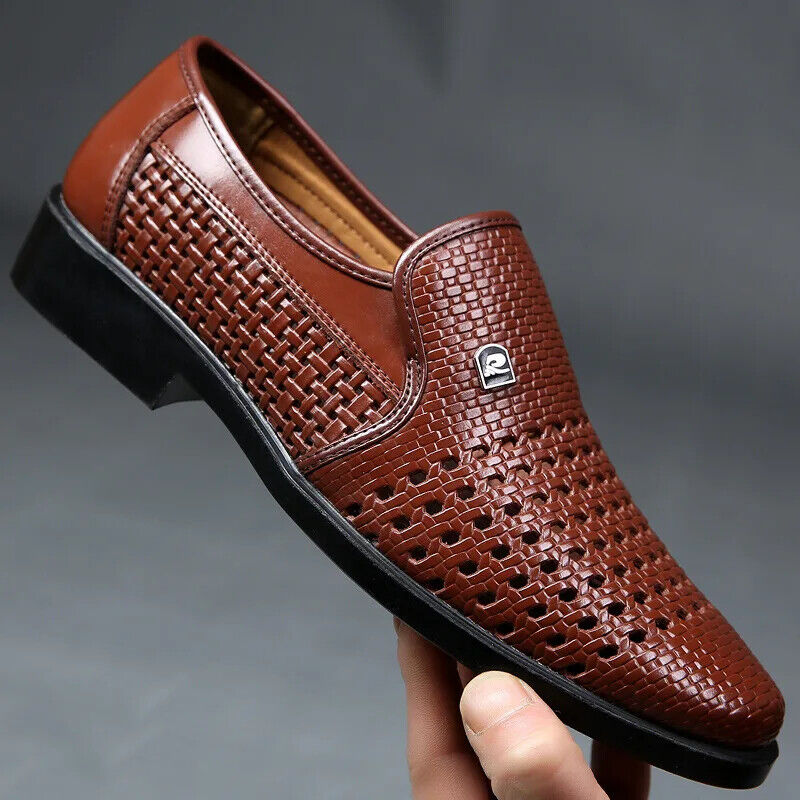 Spring Men Loafers Leather Men Shoes Oxfords Man Shoes Formal Dress Shoes Man