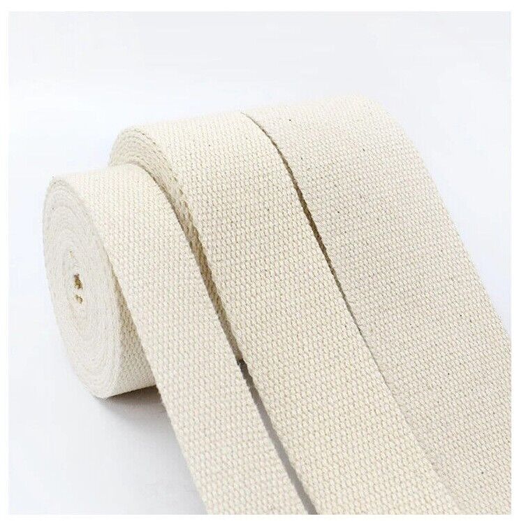 Belt Strapping 9Meter Polyester Cotton DIY Webbing Ribbon Backpack Strap 20~50mm