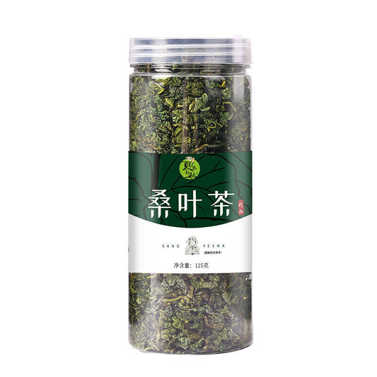 桑叶茶霜后125克 新货桑树叶 桑葚霜降桑叶 桑叶颗粒 Mulberry Leaf Tea 125g