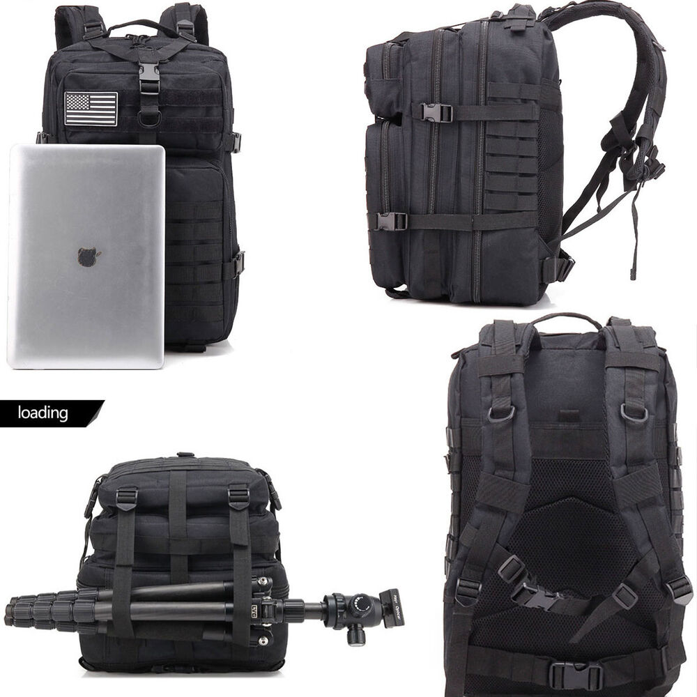 Tactical Backpack Travel Hiking Camping Hunting Bug 3D Rucksack Men Army Bags