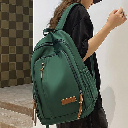 Nylon Men Female Book BagSchool Bag Male Women College Backpack Lady Backpack