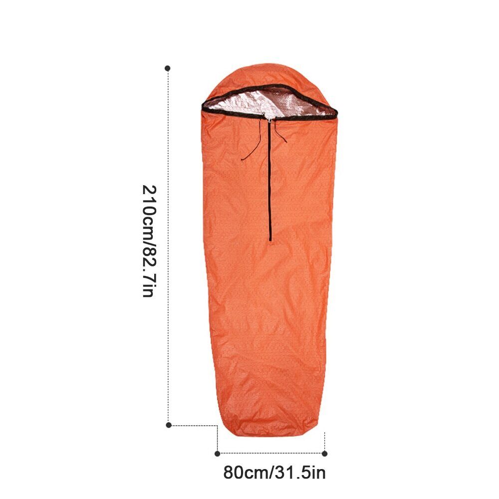 Sleeping Bag Lightweight Heat Reflective Thermal Sleeping Bag Adventure