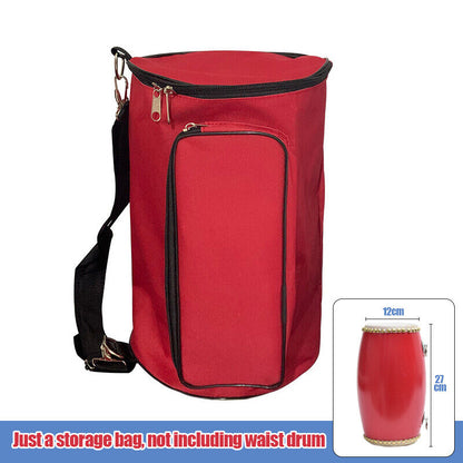 Waist Drum Bag Adjustable Strap Drum Backpack Musical Instrument Parts